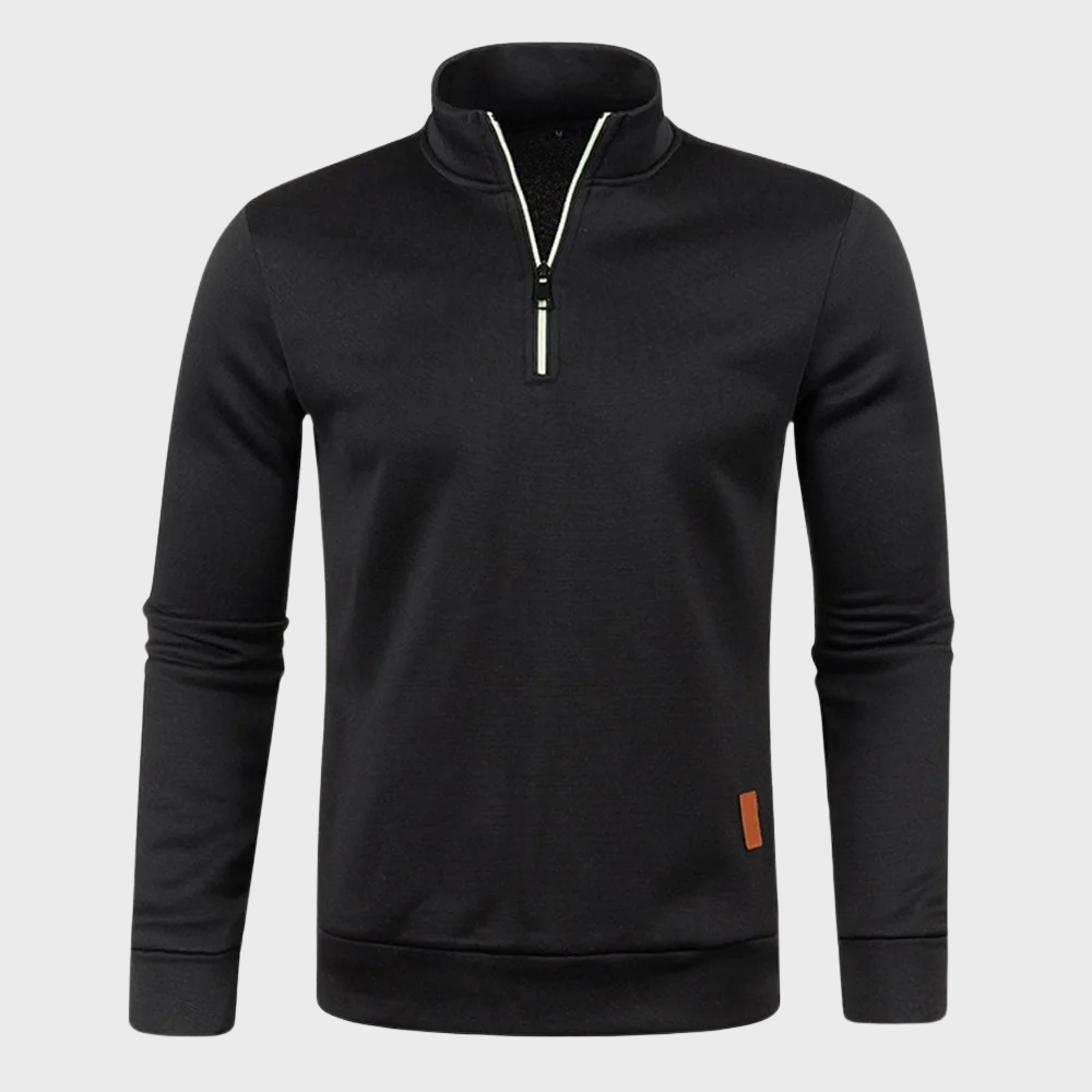 Corbin - Ležérní podzimní svetr na zip pro muže