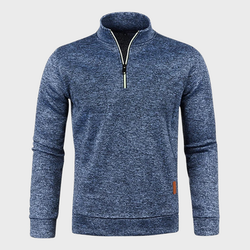Corbin - Ležérní podzimní svetr na zip pro muže