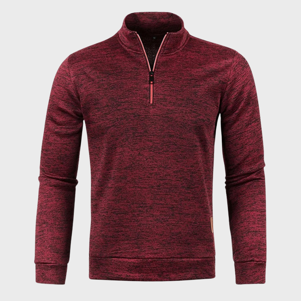 Corbin - Ležérní podzimní svetr na zip pro muže