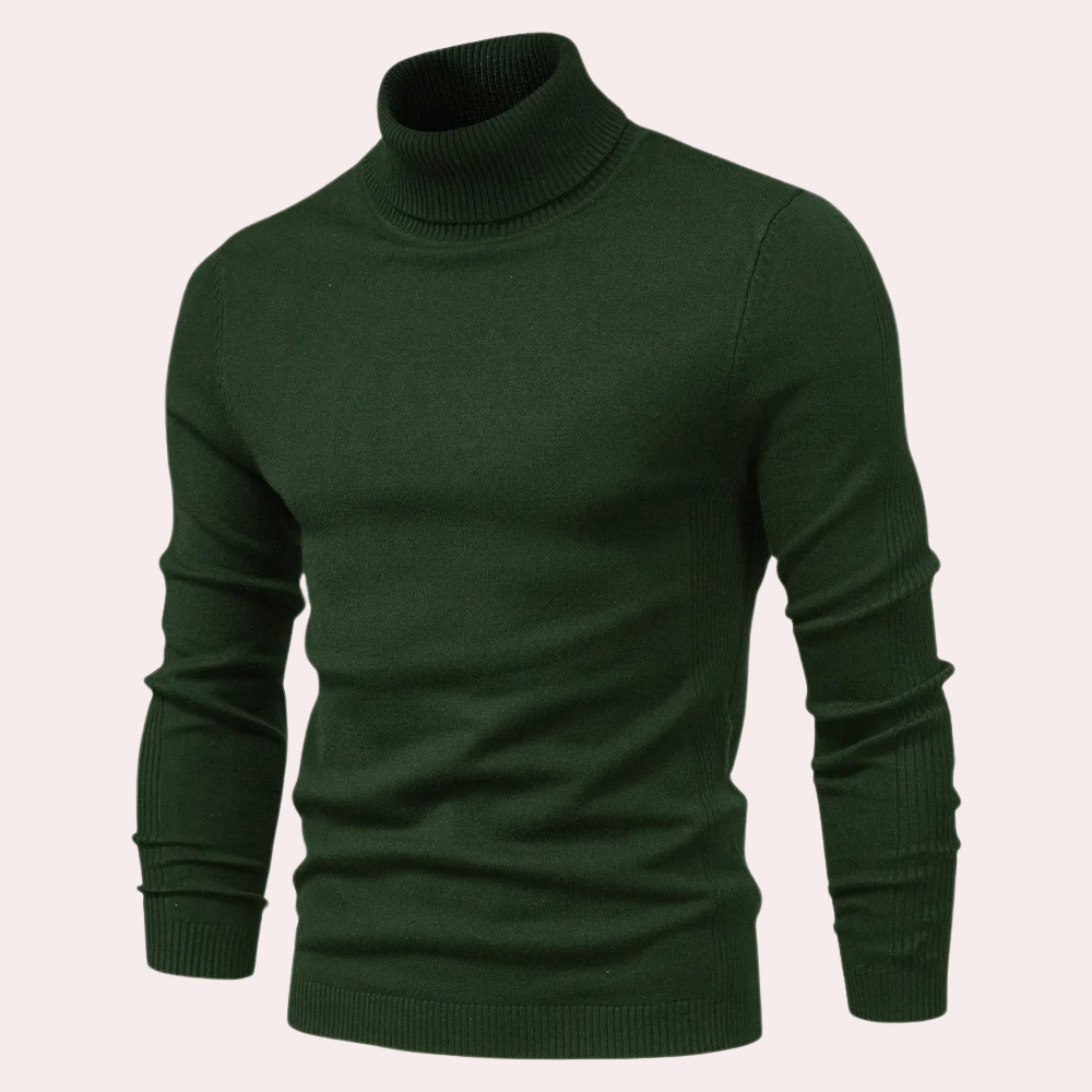 Max - Lässiger Herren-Rollkragenpullover