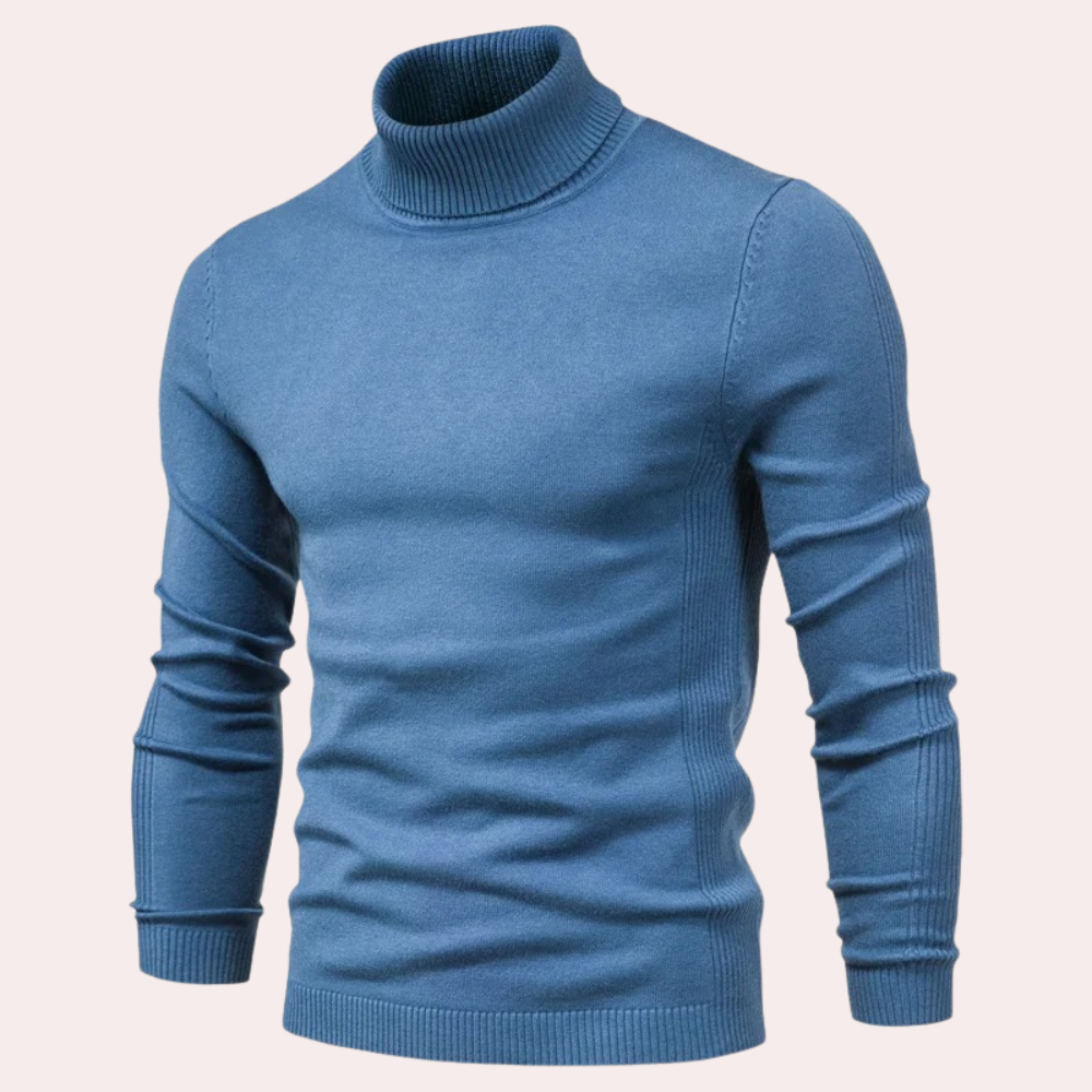 Max - Lässiger Herren-Rollkragenpullover