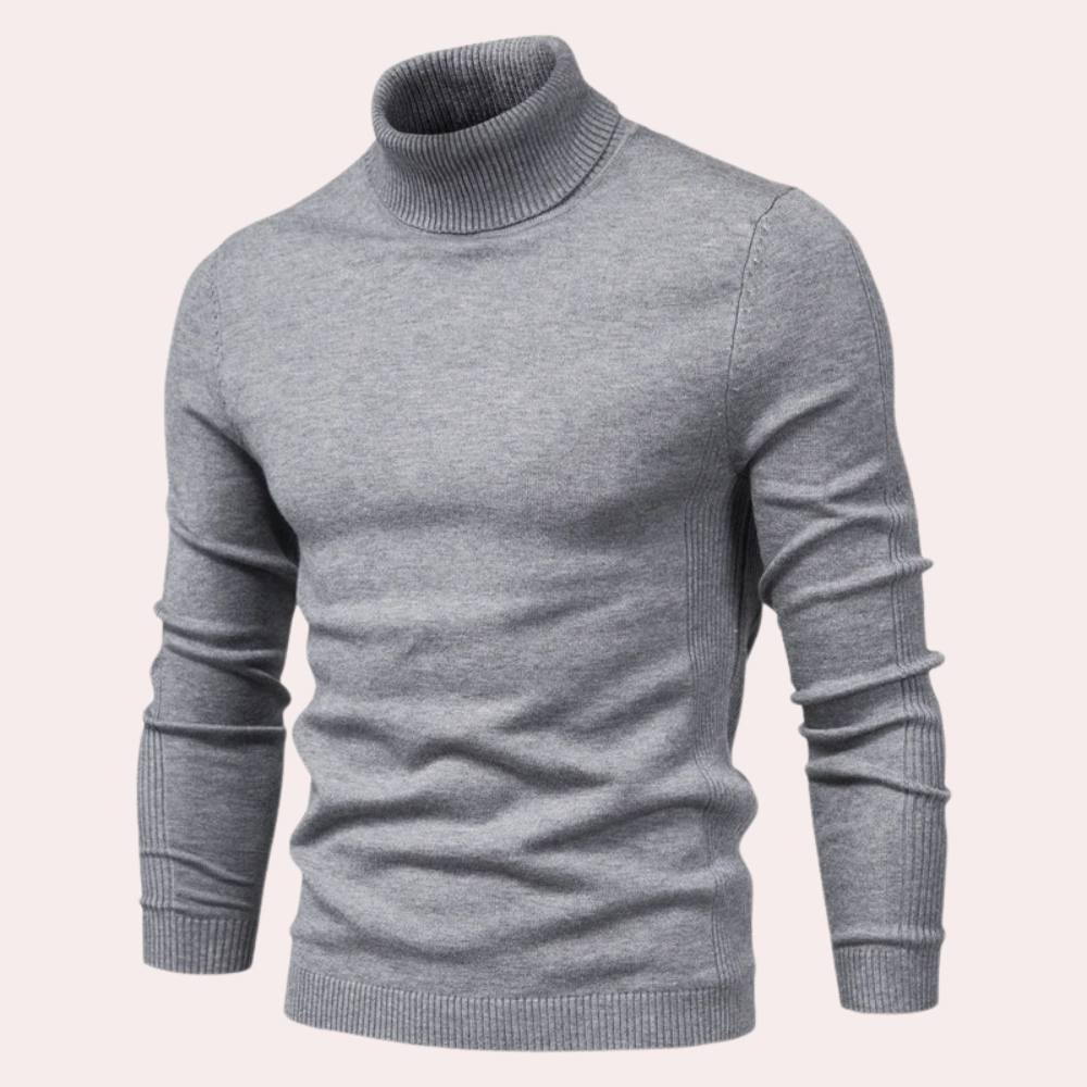 Max - Lässiger Herren-Rollkragenpullover