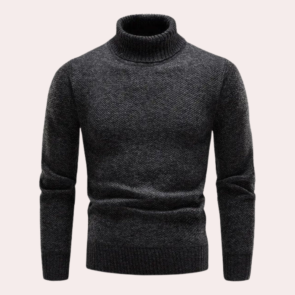 Stylischer Rollkragenpullover für Männer