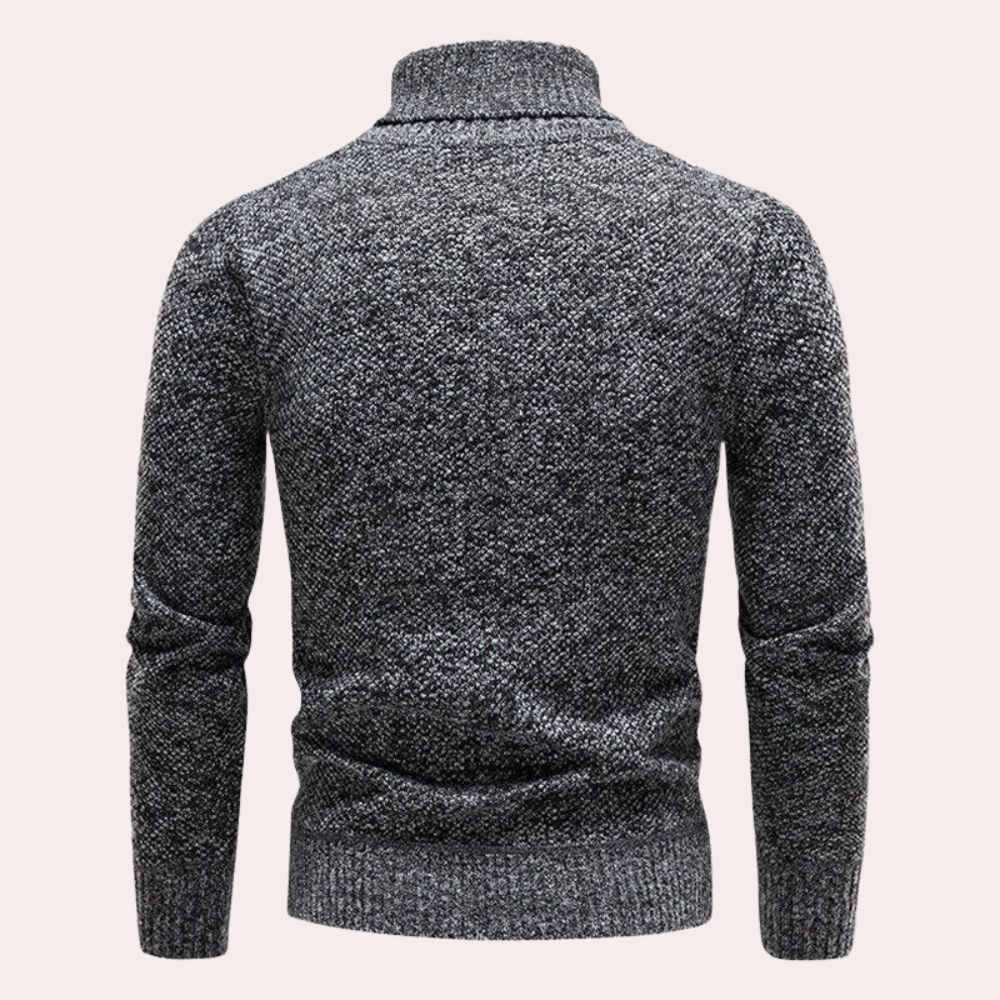 Stylischer Rollkragenpullover für Männer