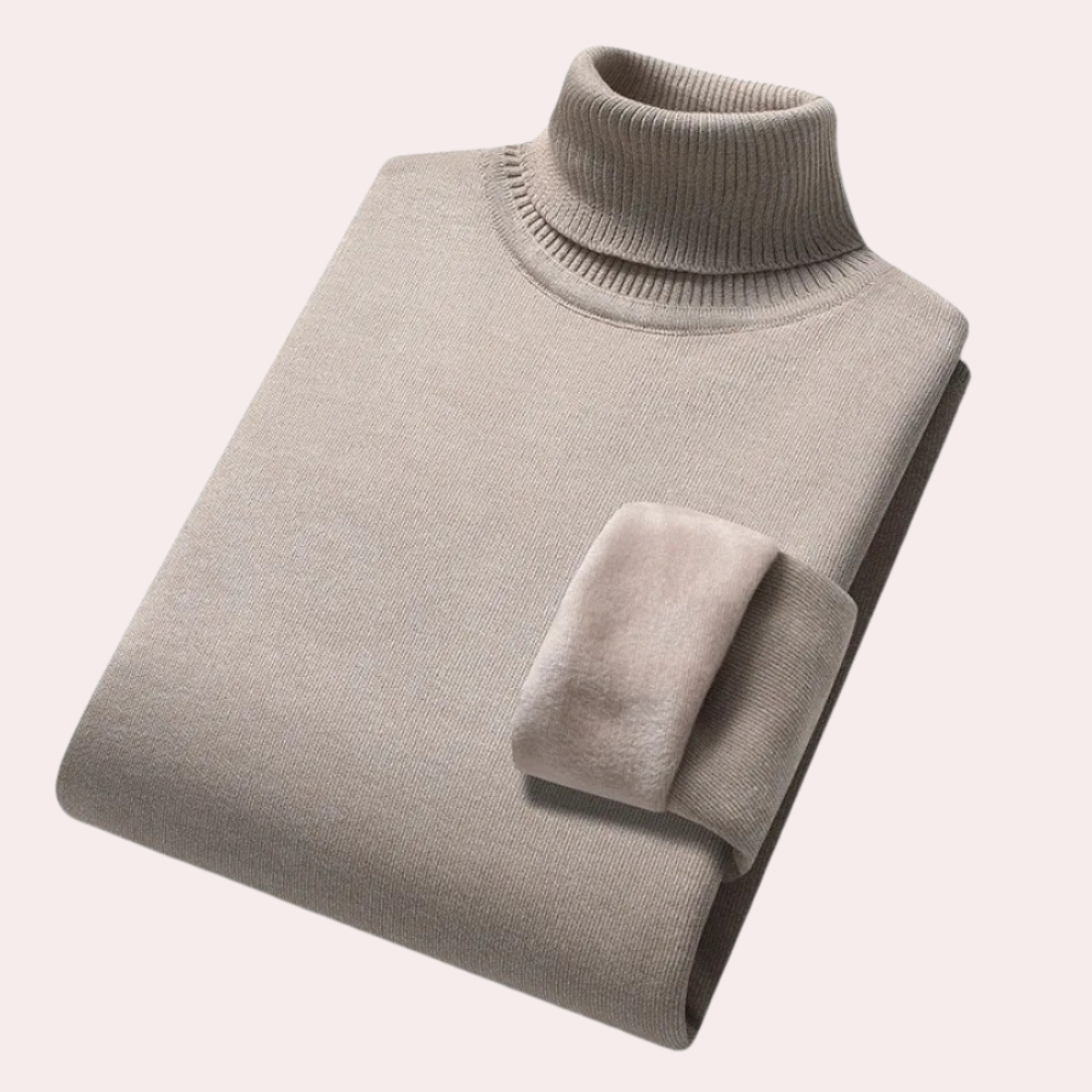Beau - Lässiger Herren-Rollkragenpullover