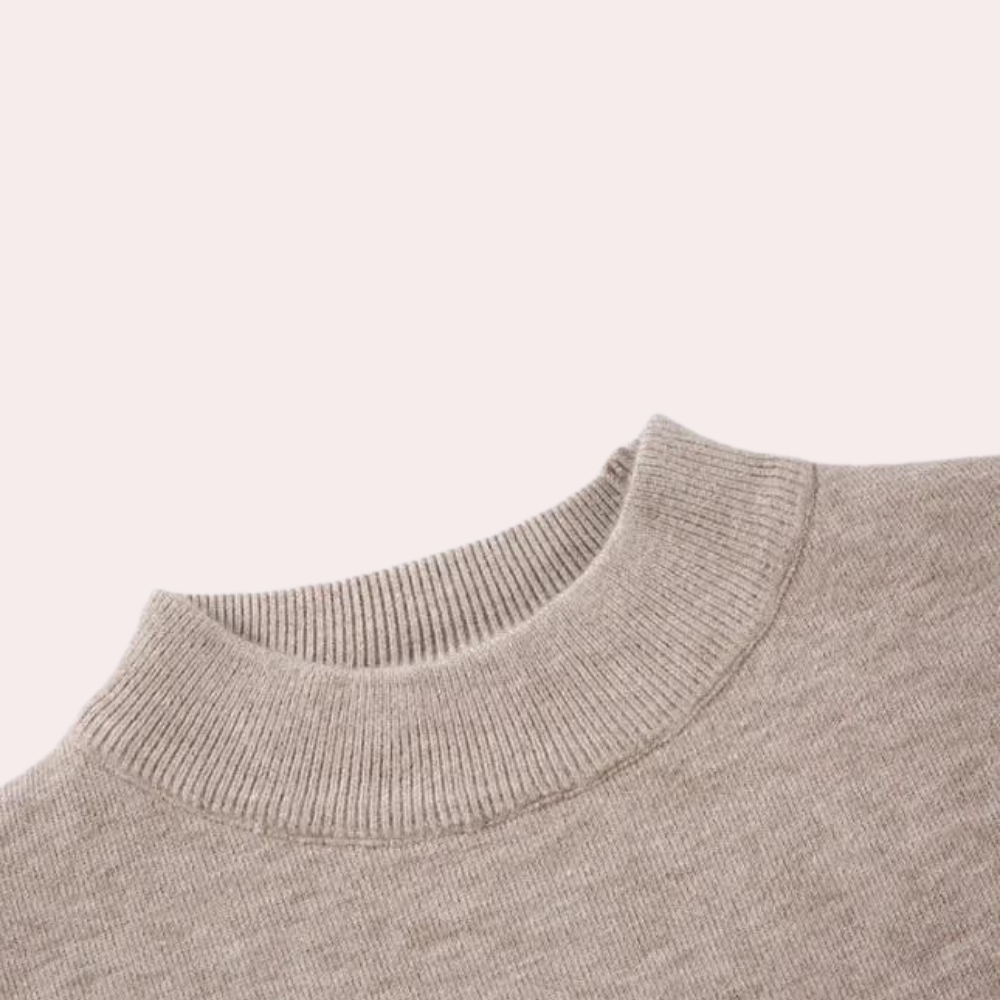 Beau - Lässiger Herren-Rollkragenpullover
