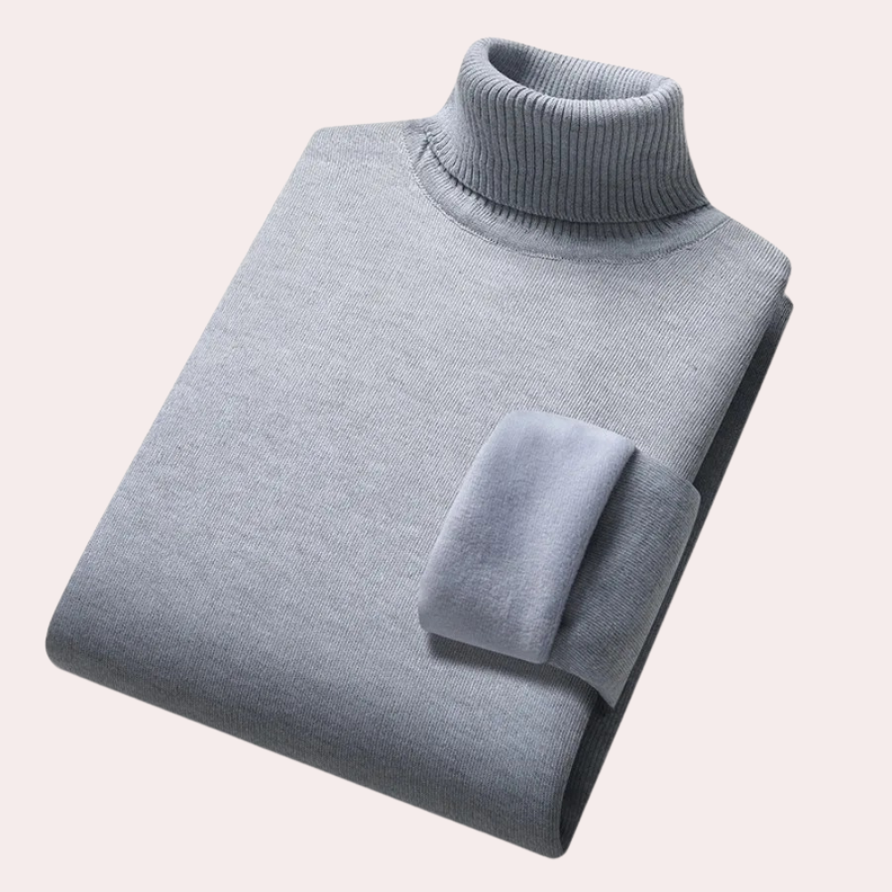 Beau - Lässiger Herren-Rollkragenpullover