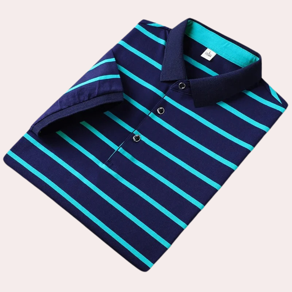 Gestreiftes Poloshirt für Männer - Ruben