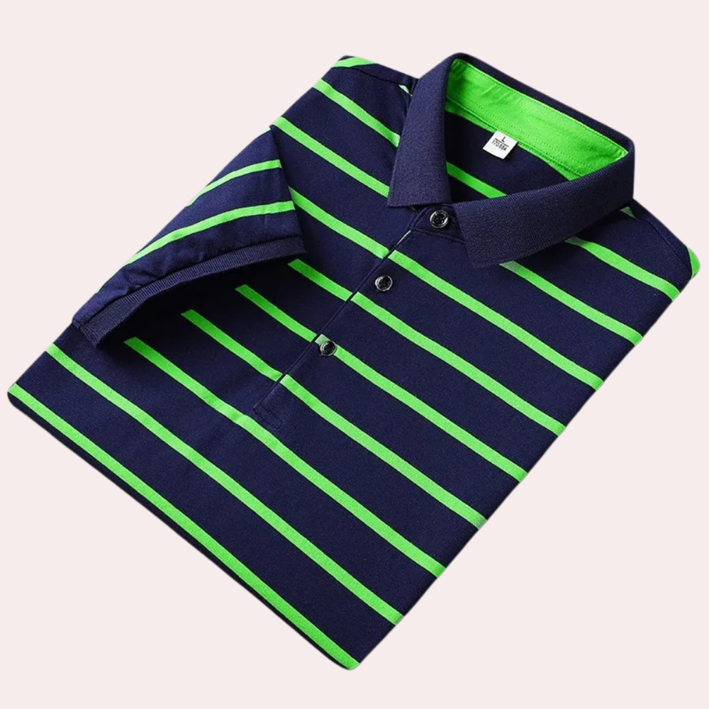 Gestreiftes Poloshirt für Männer - Ruben