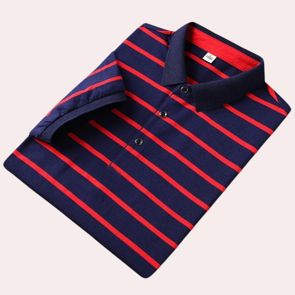 Gestreiftes Poloshirt für Männer - Ruben