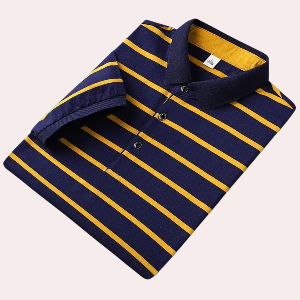 Gestreiftes Poloshirt für Männer - Ruben