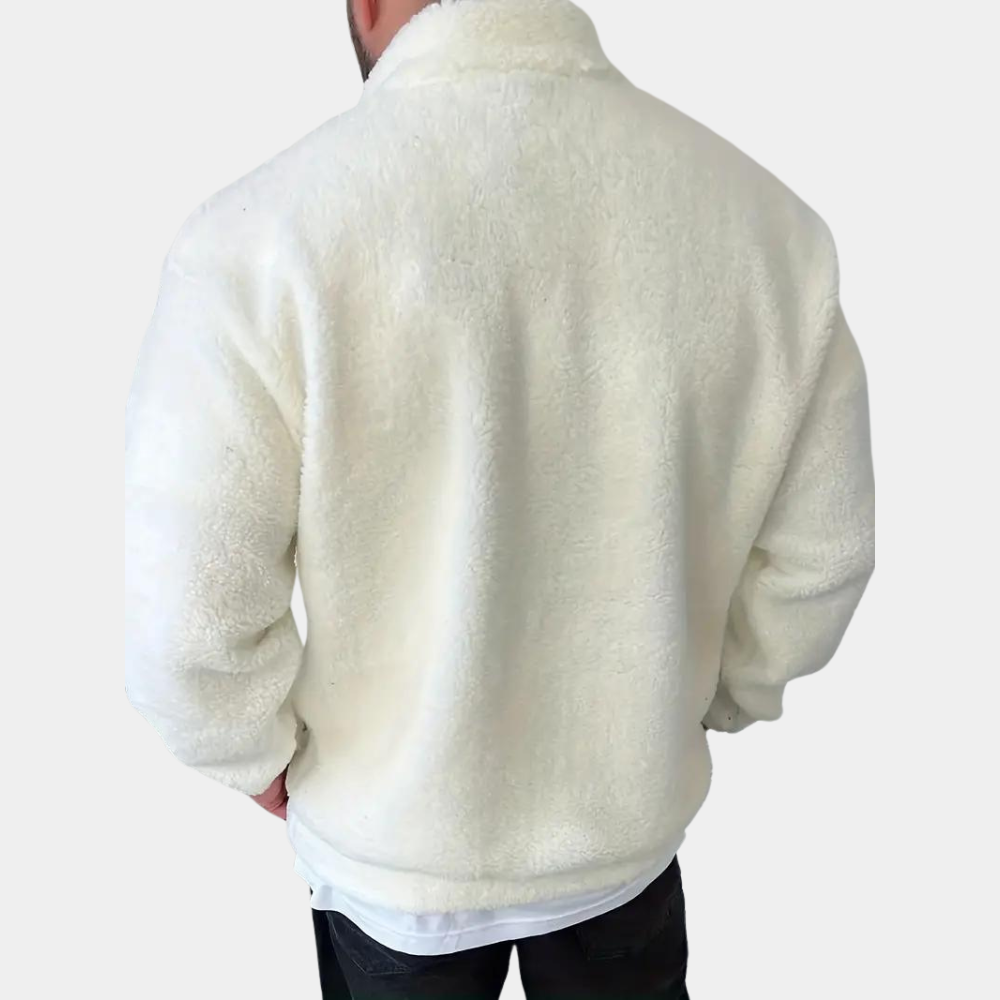 Yann - Modischer Herrenpullover mit Reißverschluss