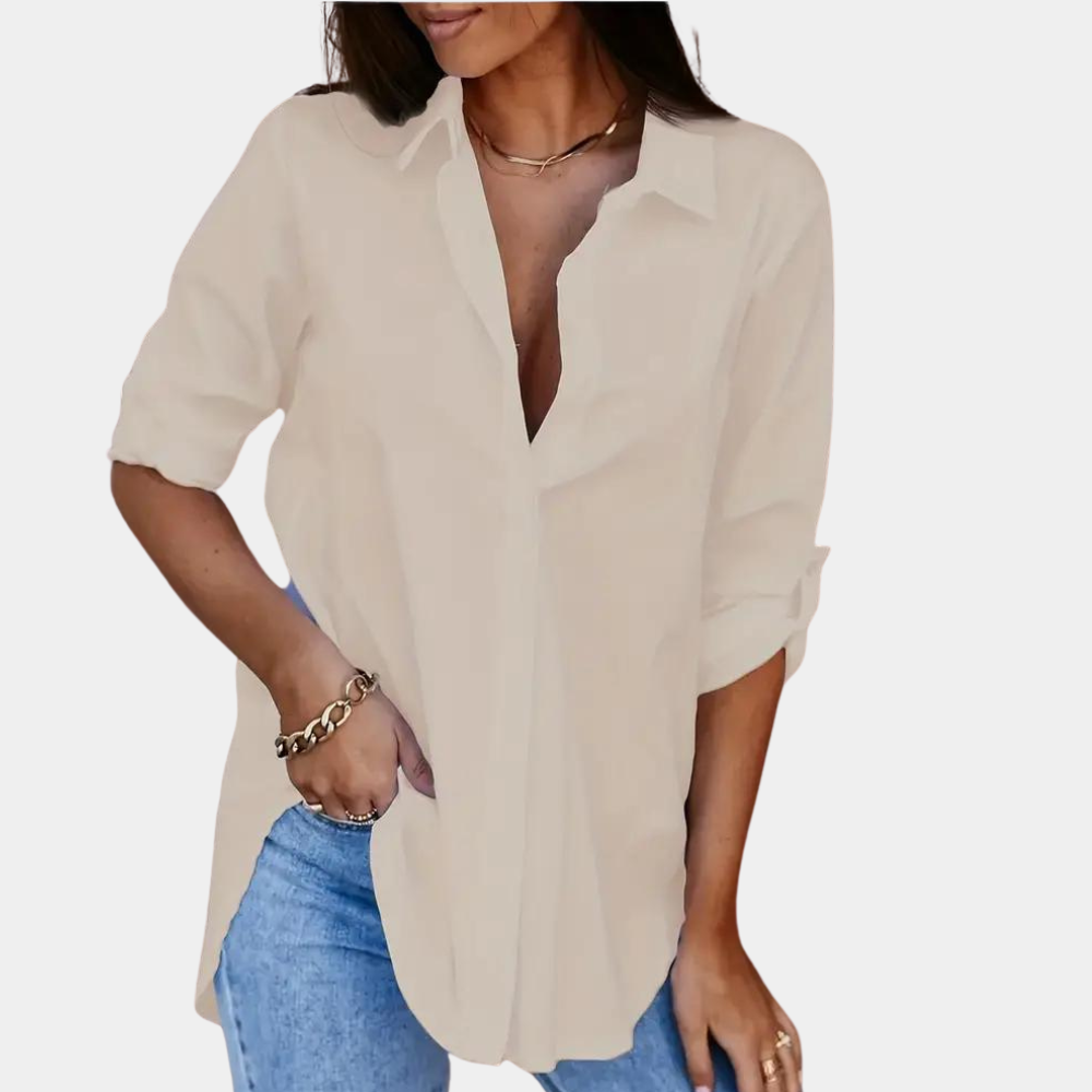 Langarm-Bluse für Frauen - Everleigh