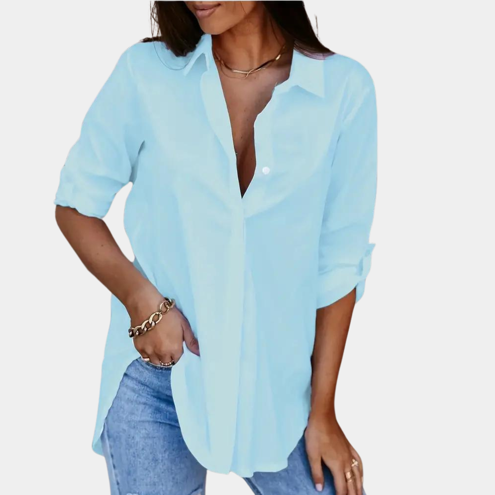 Langarm-Bluse für Frauen - Everleigh