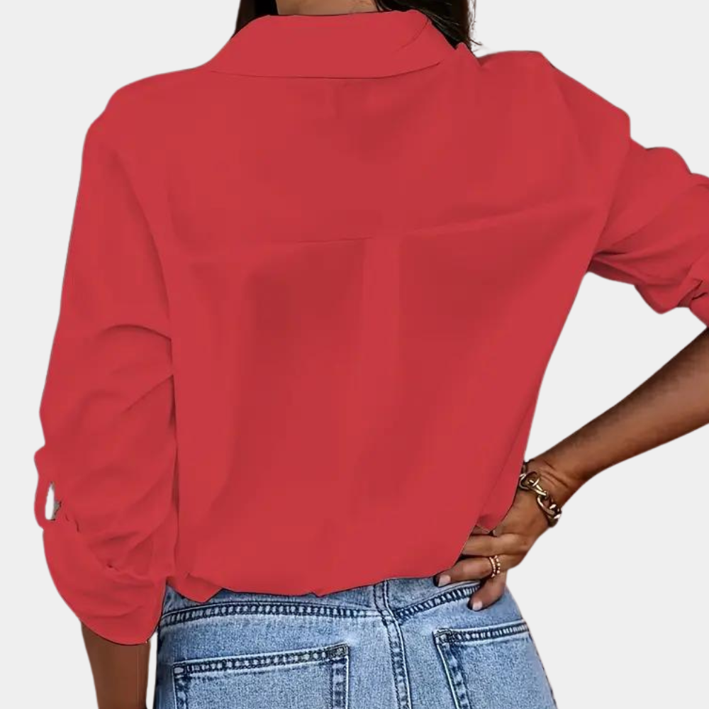 Langarm-Bluse für Frauen - Everleigh