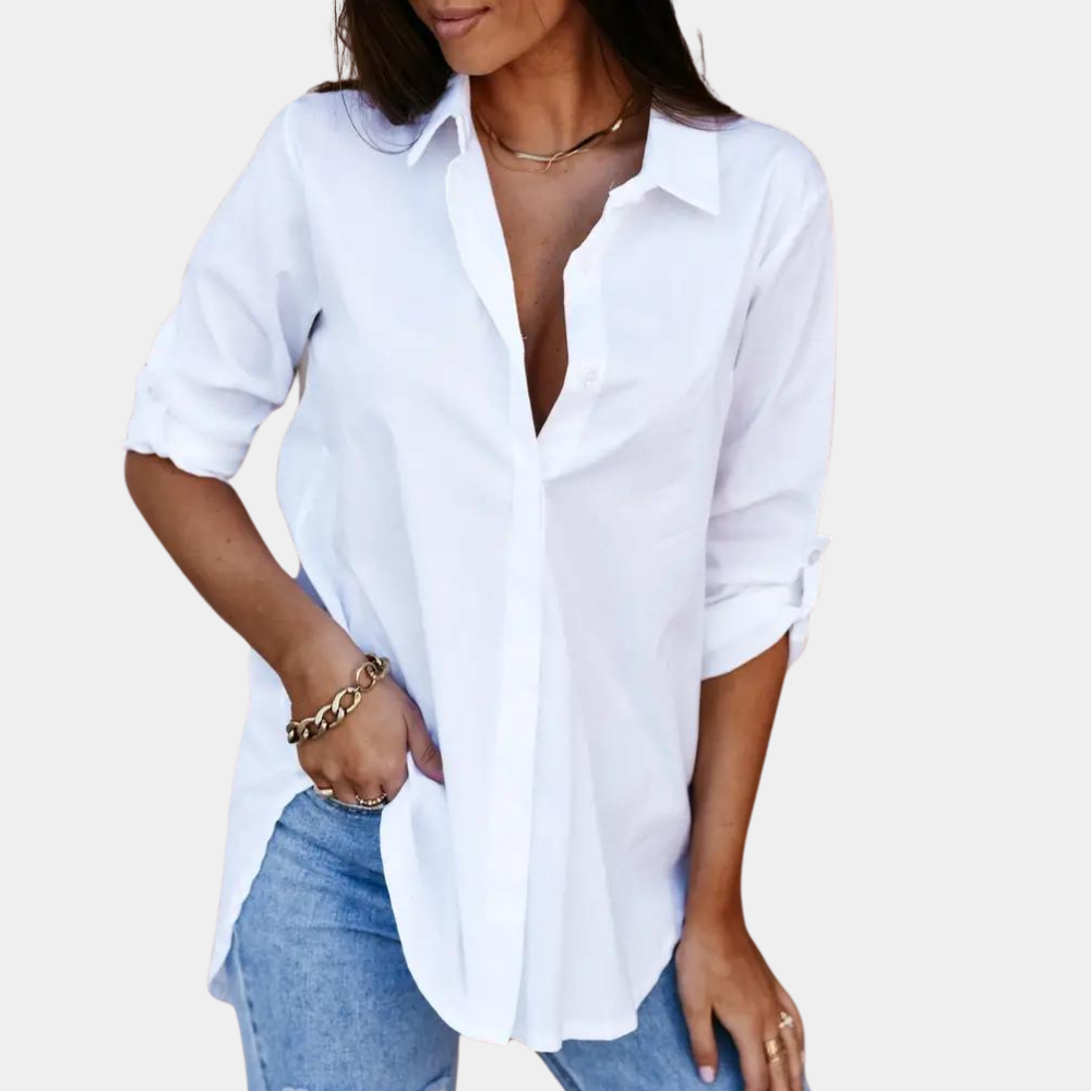 Langarm-Bluse für Frauen - Everleigh