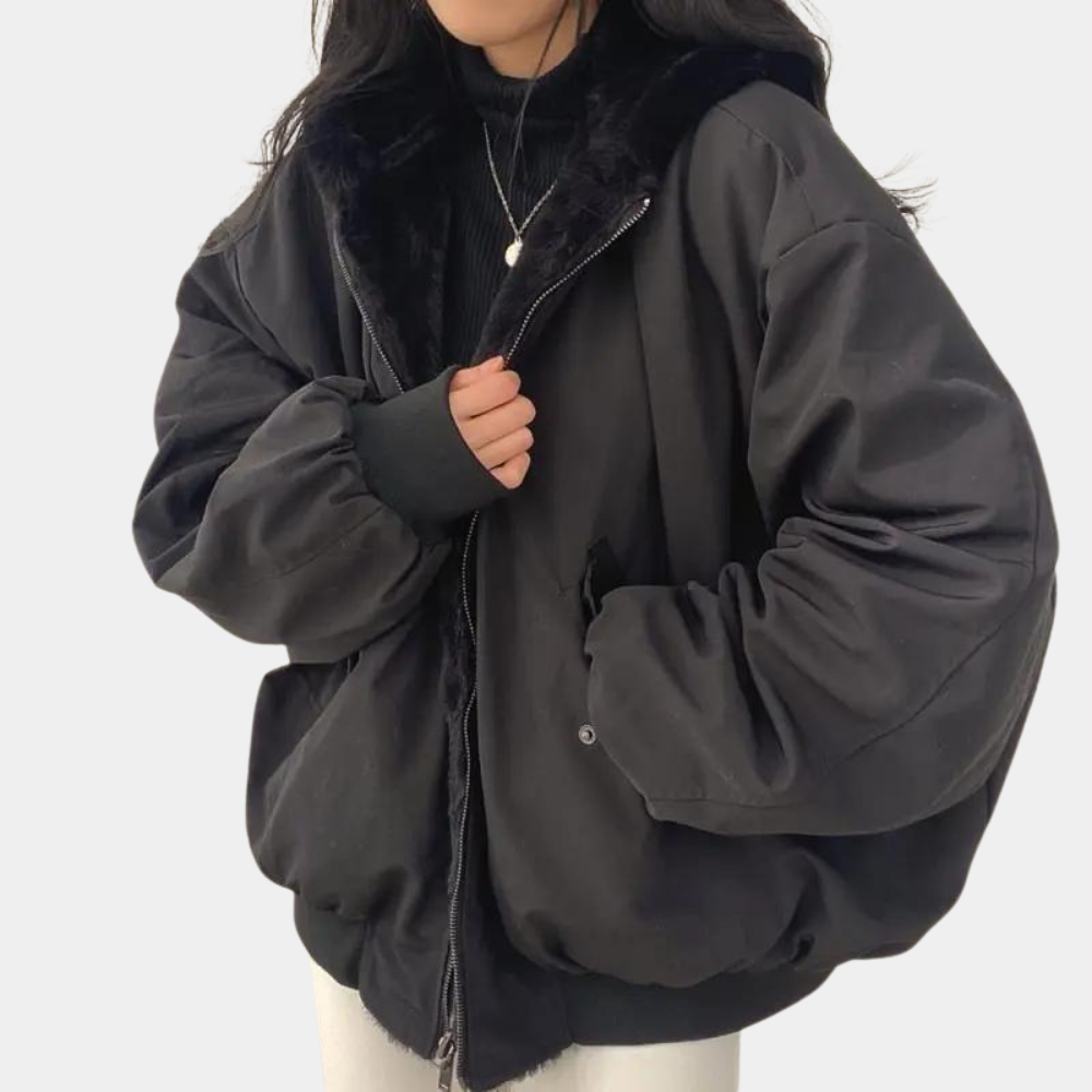 Heidi-Mode Oversized Damen-Winterjacke für stilvolle Wärme im Winter 2025
