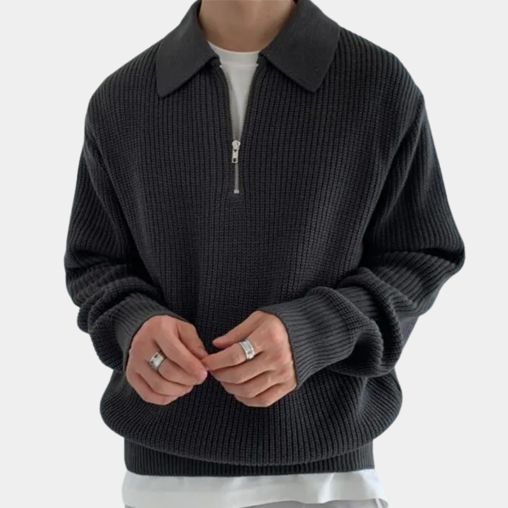 Romet - Bequemer lockerer Pullover für Männer