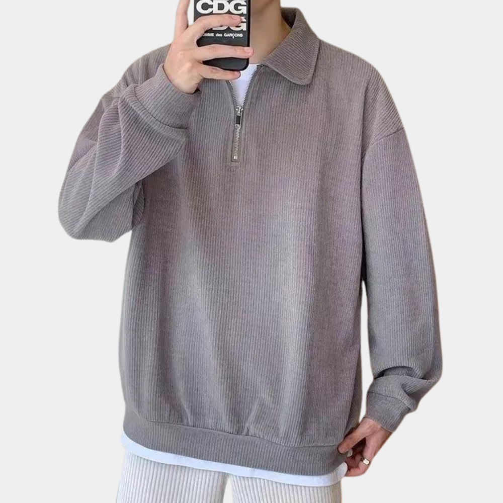 Romet - Bequemer lockerer Pullover für Männer