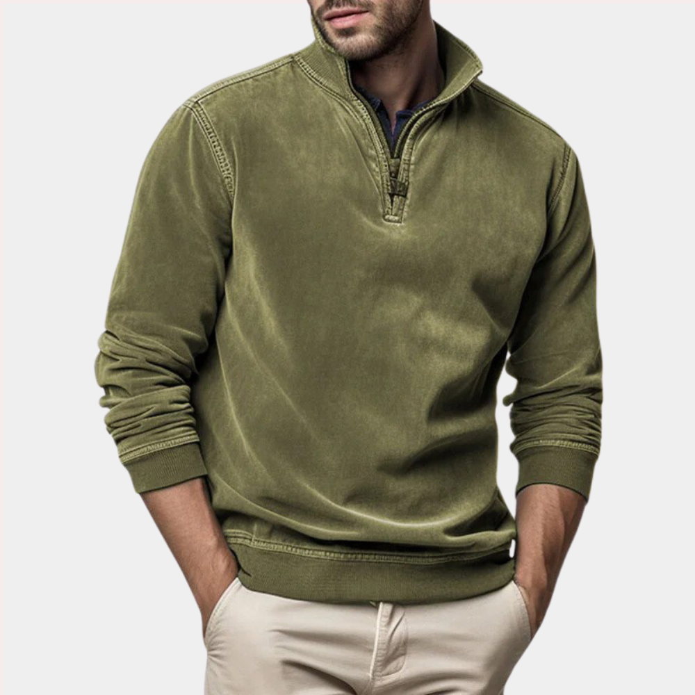 Elvio - Herrenpullover mit mühelosem Stil