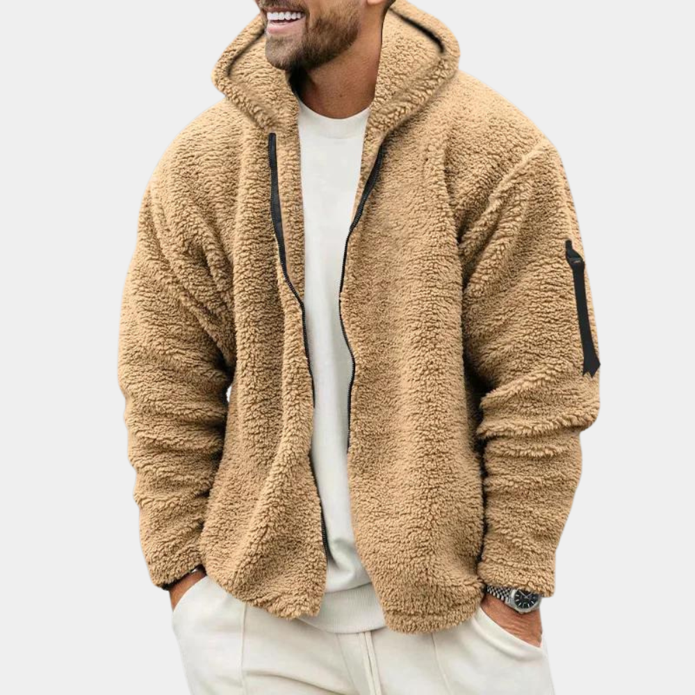 Dmitry - Warmer kuscheliger Kapuzenpulli für Männer