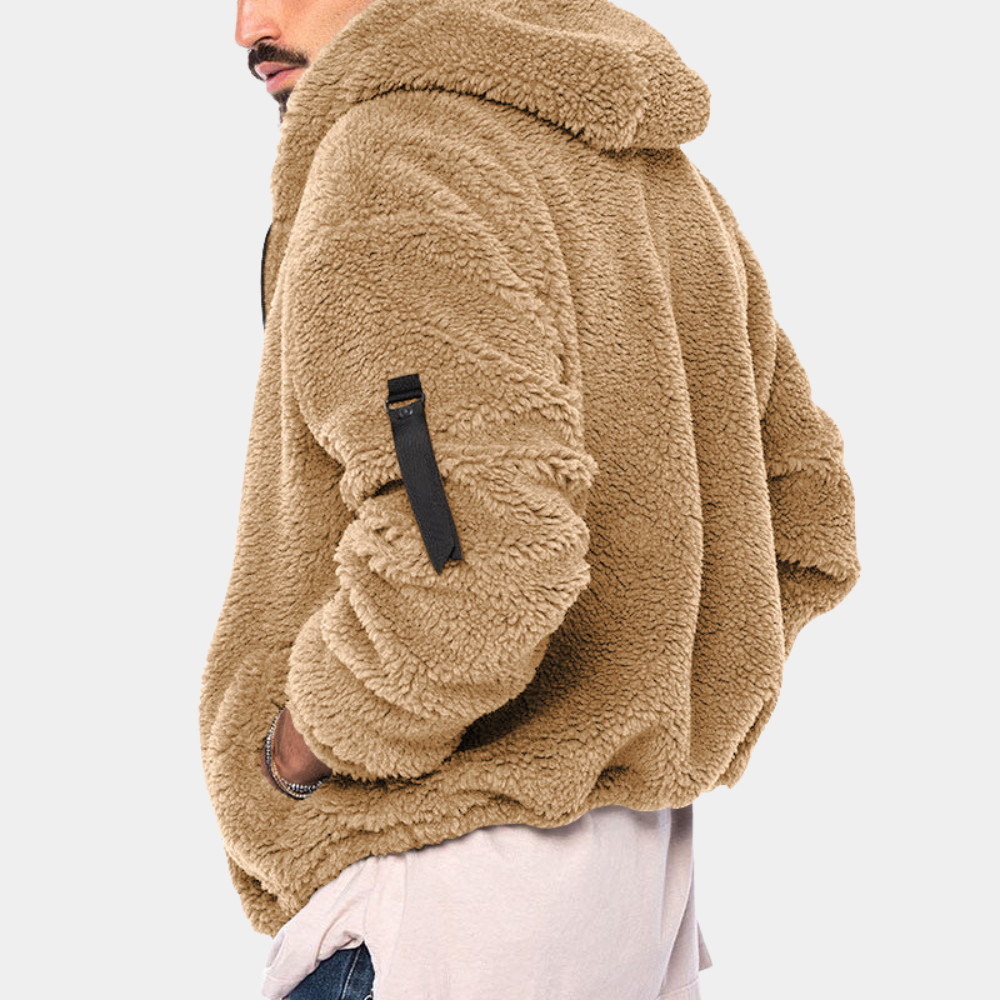 Dmitry - Warmer kuscheliger Kapuzenpulli für Männer