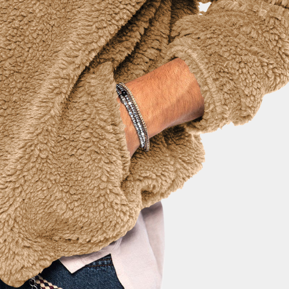 Dmitry - Warmer kuscheliger Kapuzenpulli für Männer