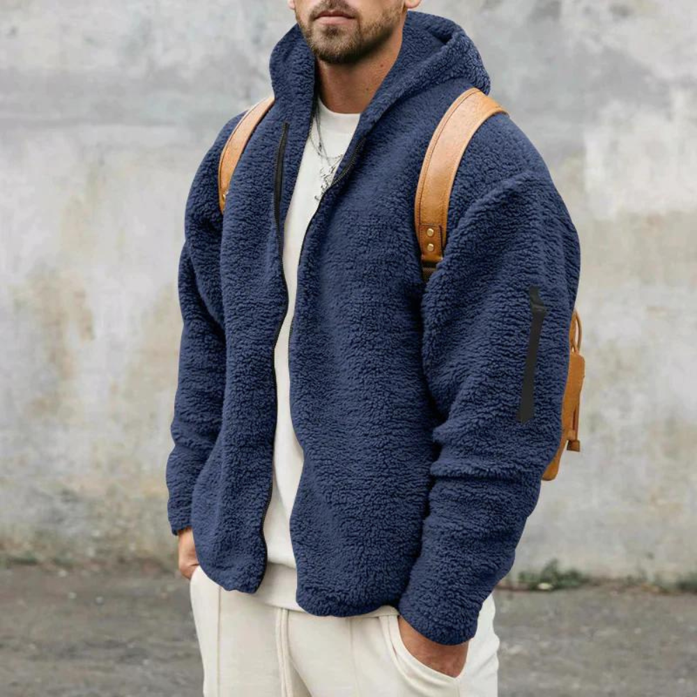 Dmitry - Warmer kuscheliger Kapuzenpulli für Männer