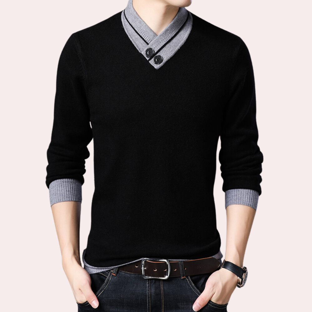 Congor - Warmer Strickpullover für Männer