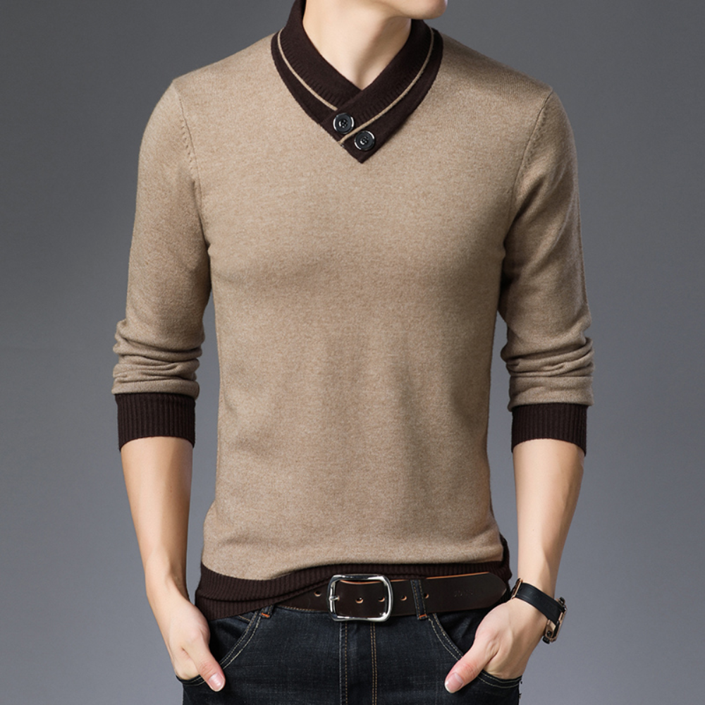 Congor - Warmer Strickpullover für Männer