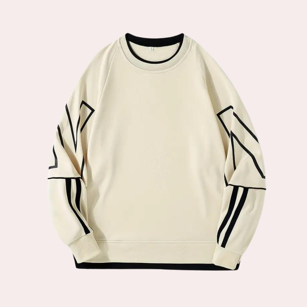 Zdravko - Atmungsaktiver, locker sitzender Pullover für Männer