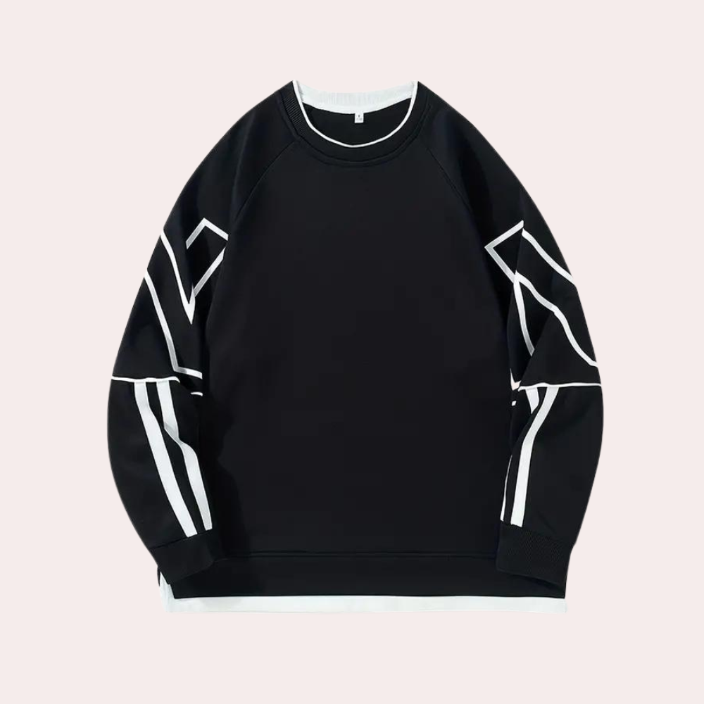 Zdravko - Atmungsaktiver, locker sitzender Pullover für Männer