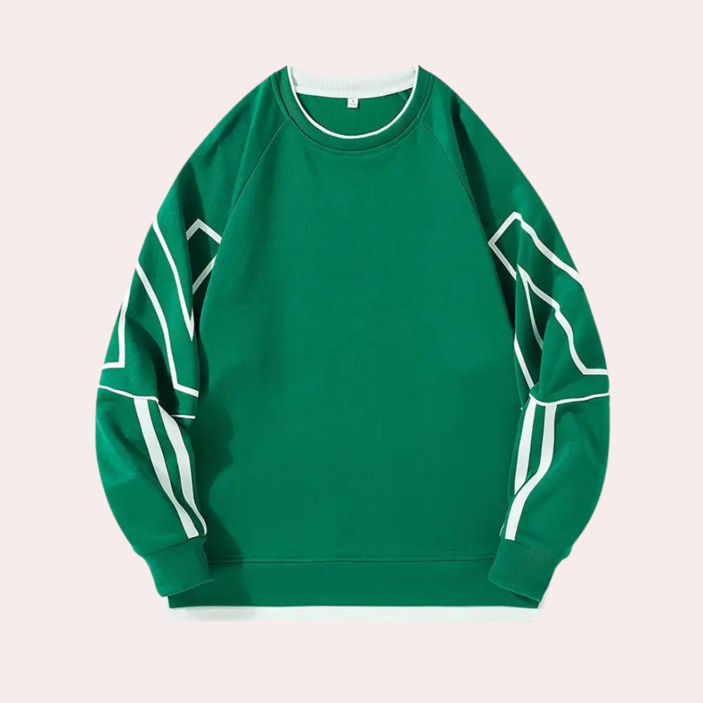Zdravko - Atmungsaktiver, locker sitzender Pullover für Männer