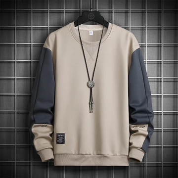 Alexandro - Trendiges Sweatshirt mit Farbkontrast für Männer
