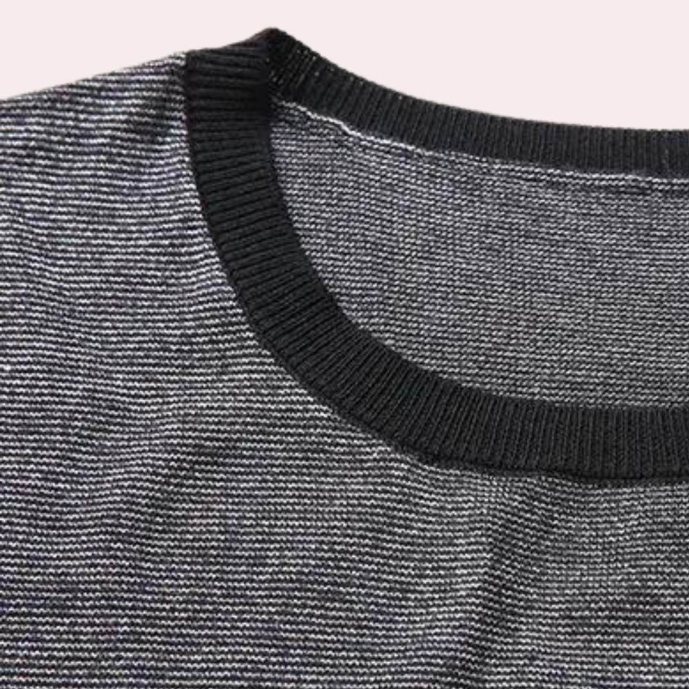 Stas - Geometrischer Pullover für Männer
