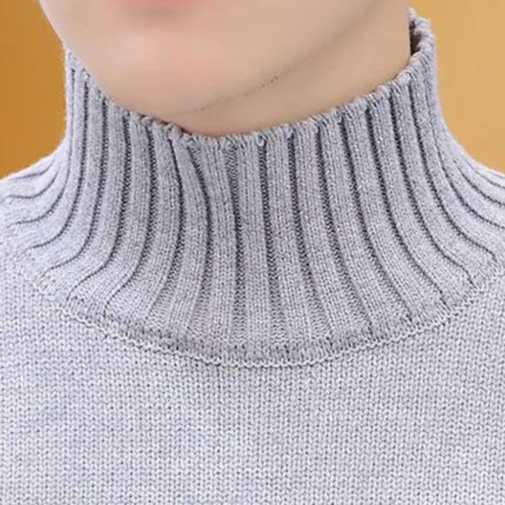 Olek - Trendy farveblok-pullover til mænd
