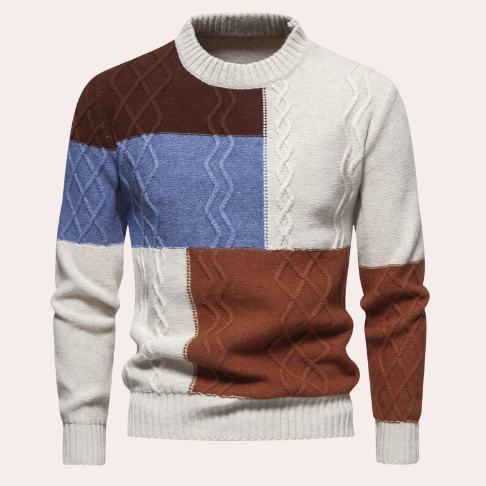 Boian - Stylischer Herrenstrickpullover