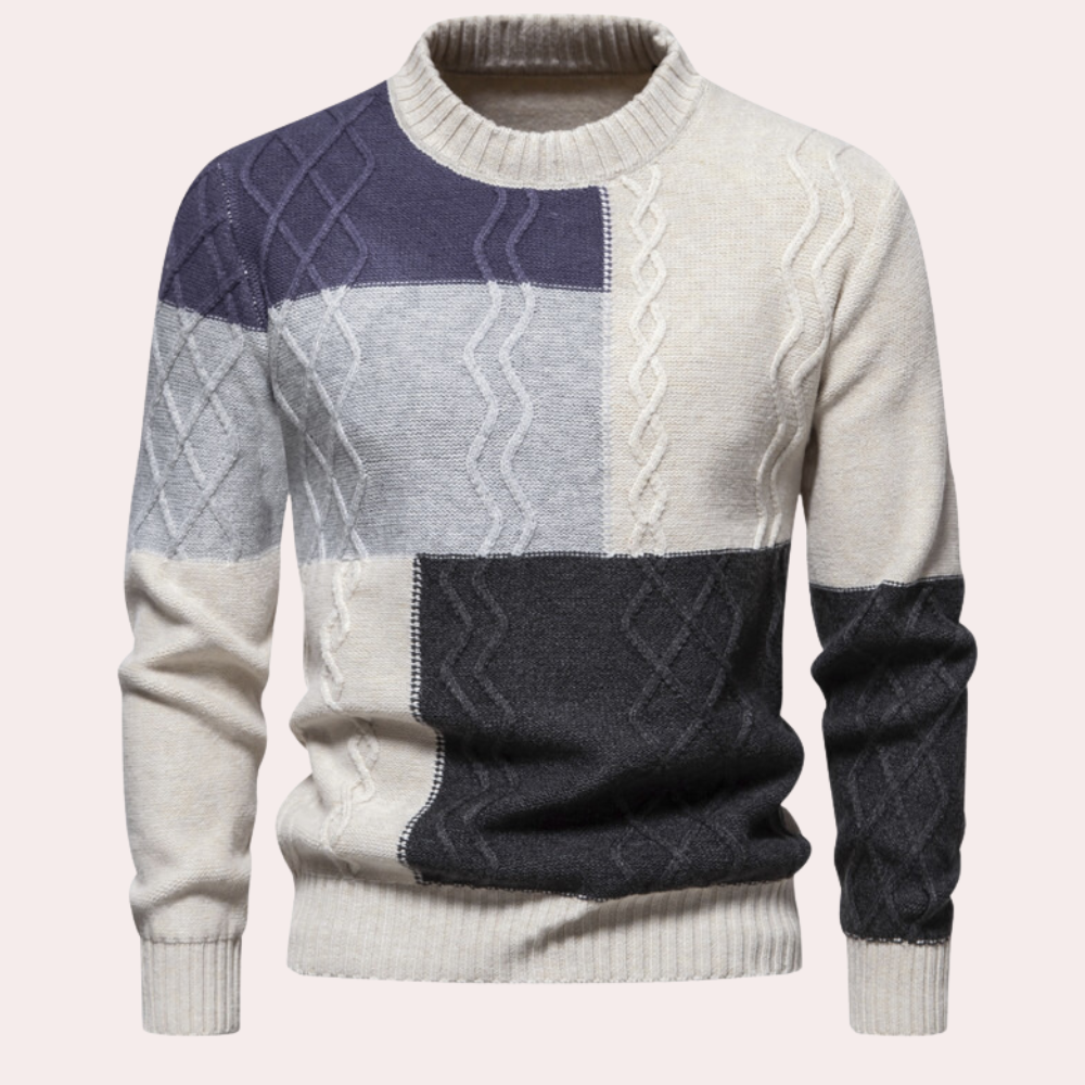 Boian - Stylischer Herrenstrickpullover