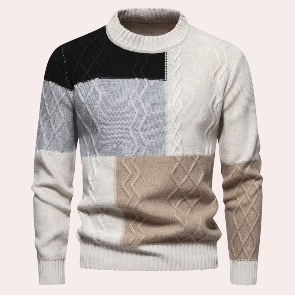 Boian - Stylischer Herrenstrickpullover