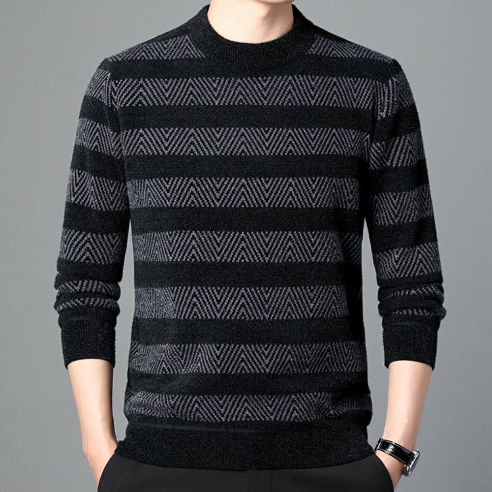 Luc - Moderner Strickpullover für Männer