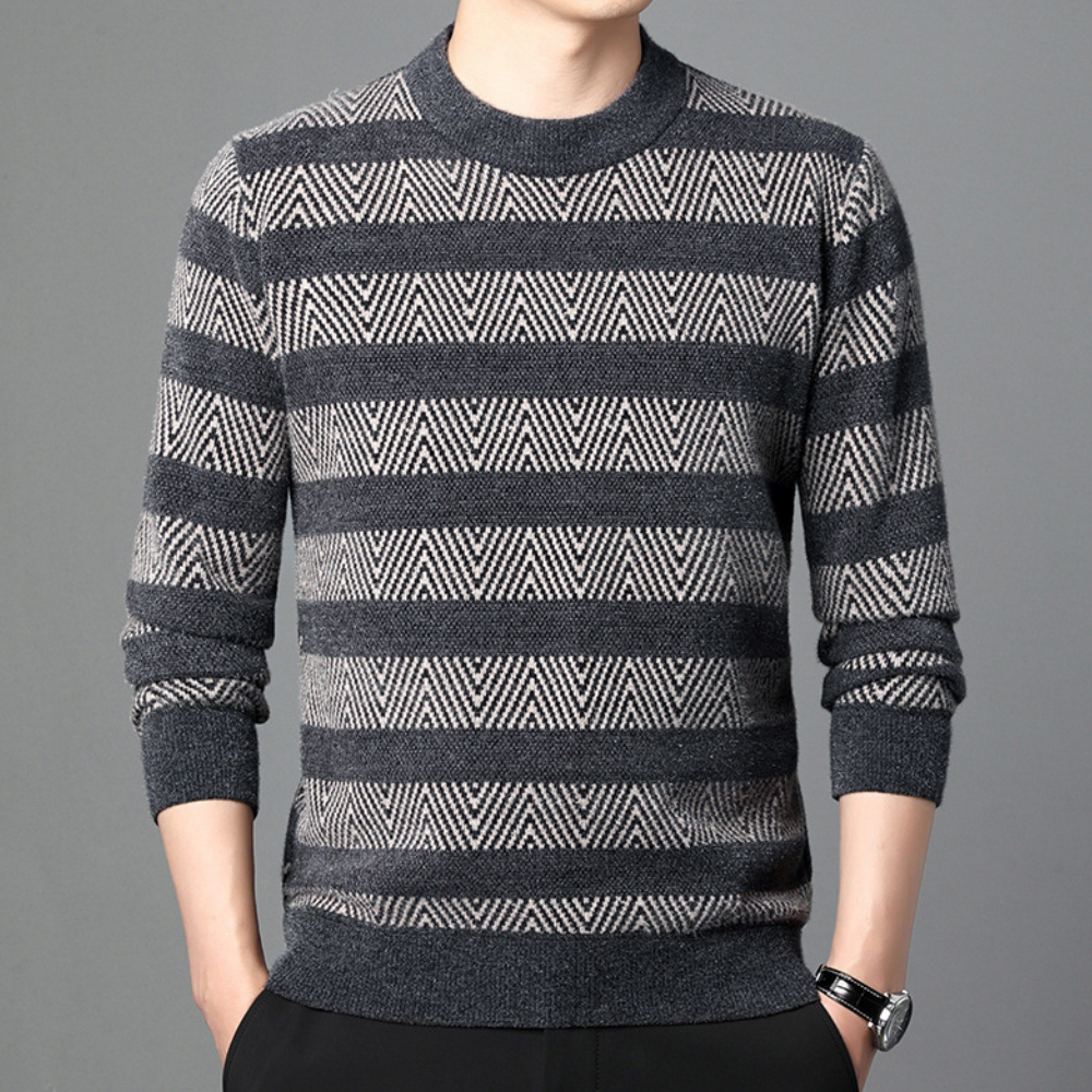 Luc - Moderner Strickpullover für Männer