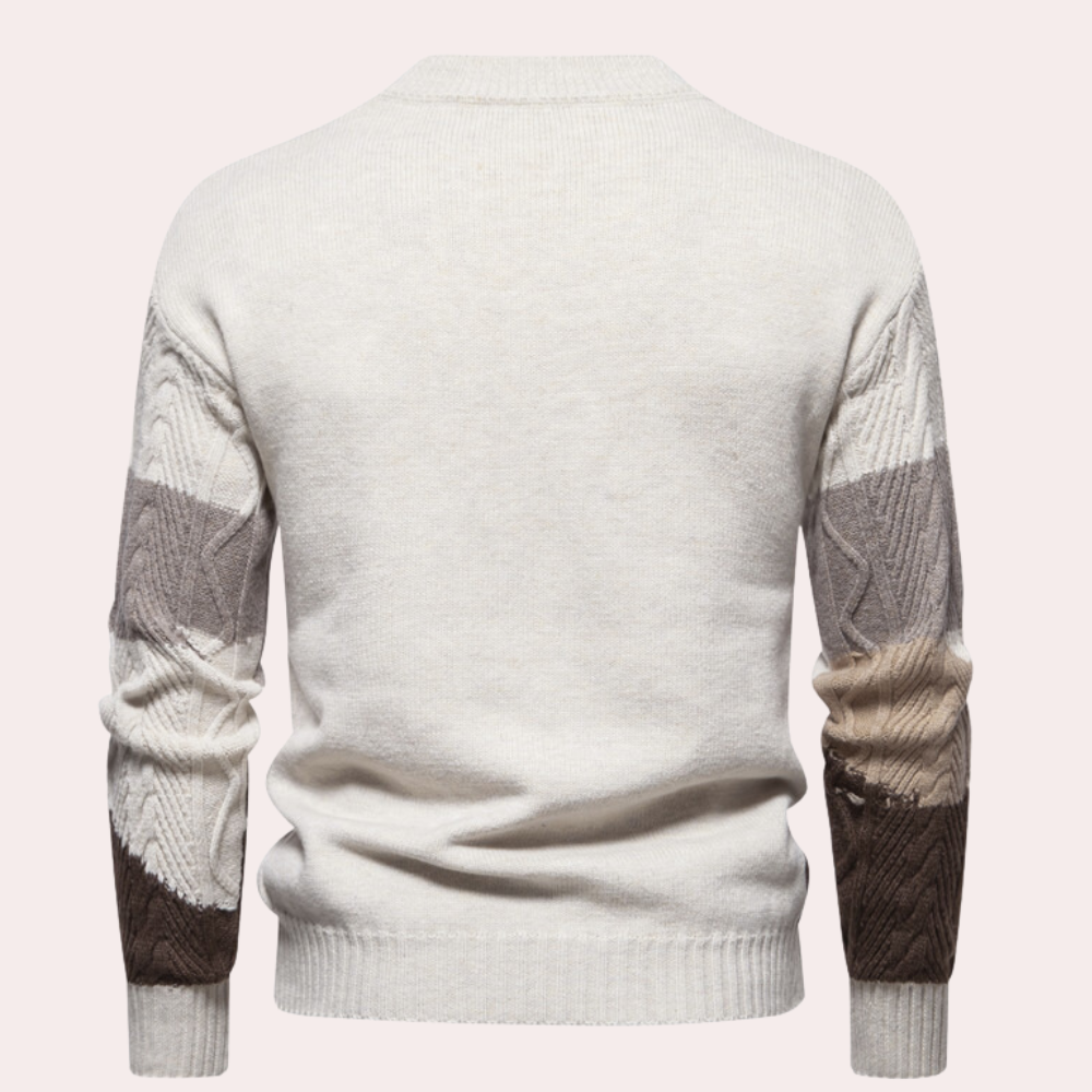 Ladislau - Klassischer Strickpullover für Männer