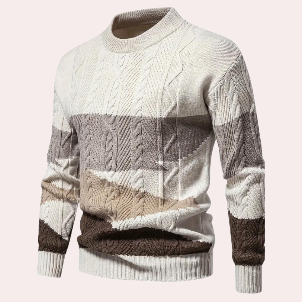 Ladislau - Klassischer Strickpullover für Männer