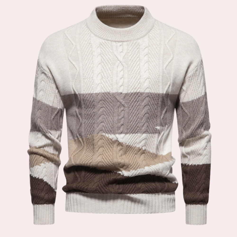 Ladislau - Klassischer Strickpullover für Männer