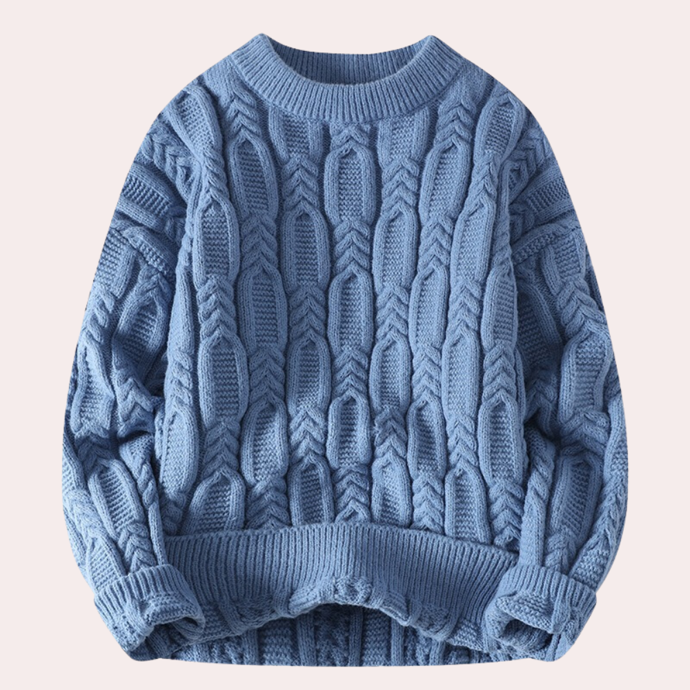 Tiberiu - Warmer Strickpullover für Männer
