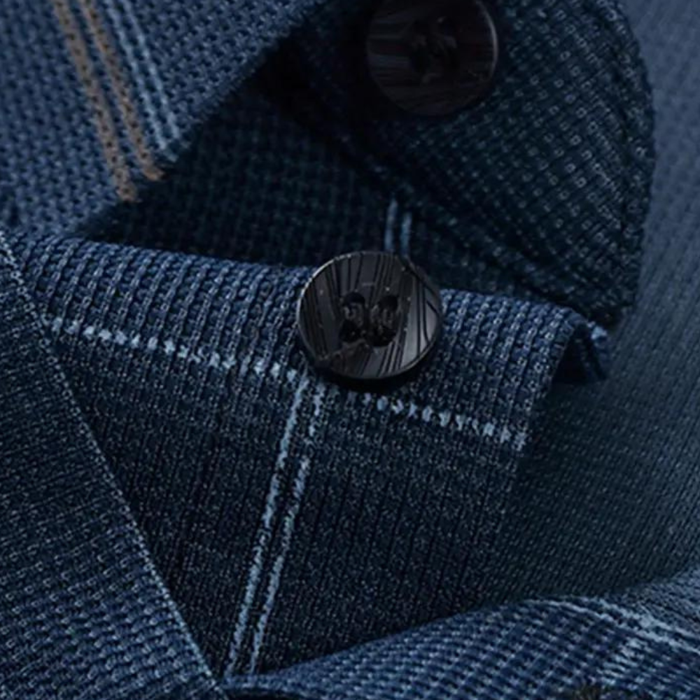 Bram - Lässiger karierter Herren-Strickpullover