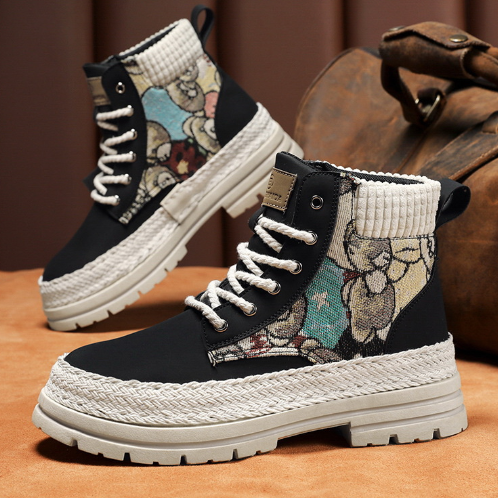 Aggelos - Stylische hohe Stiefel für Männer