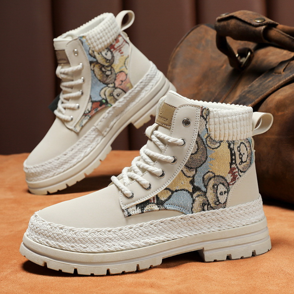 Aggelos - Stylische hohe Stiefel für Männer