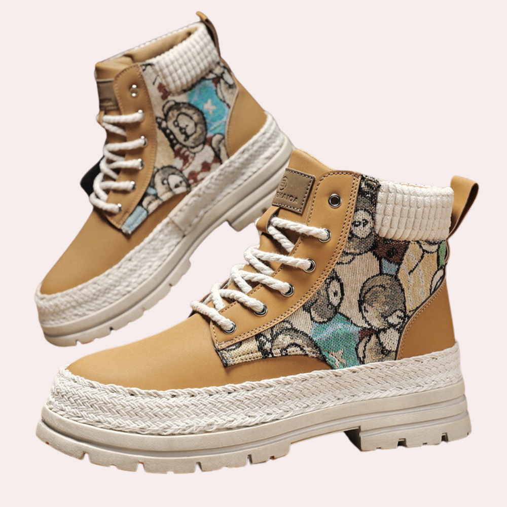 Aggelos - Stylische hohe Stiefel für Männer