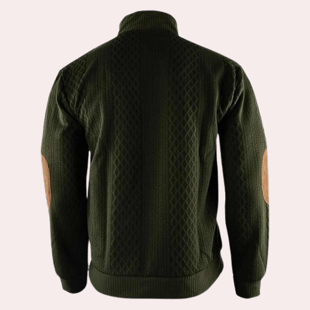 Derrall - Eleganter Herrenpullover mit Knöpfen